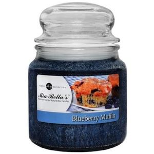 Blueberry Muffin Mia Bellas 16 oz Natural Palm Wax Candle